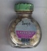  Lavender Smelling Salts étiquette légèrement  abimée bouchon metal abimé USA hauteur 5.60 cm de Derny's 