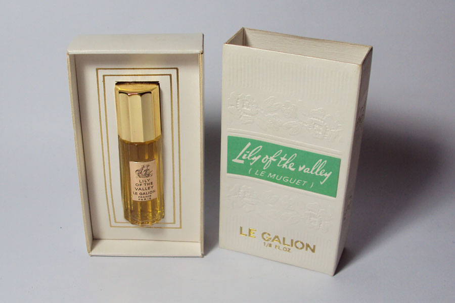 Lily Of The Valley Flacon de sac ( Muguet ) 3.6 cc  hautuer 5.8 cm de Le Galion 