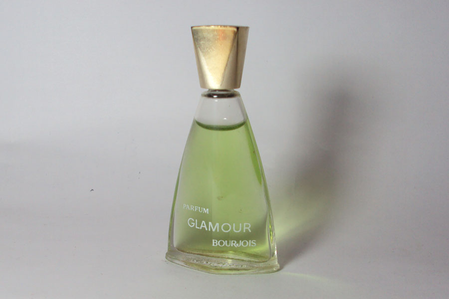 Glamour Parfum bouchon plastique doré hauteur 7.6 cm de Bourjois 