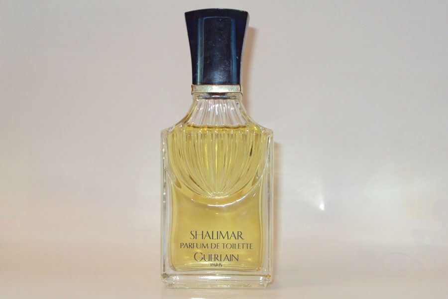 Shalimar Flacon Factice pour le parfum de toilette bouchon verre couvre bouchon plastique de Guerlain 