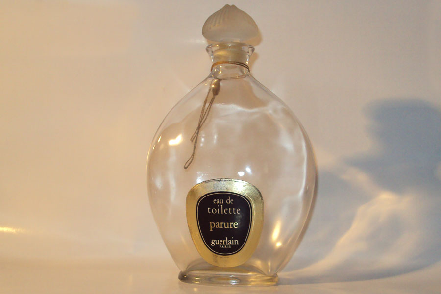 Parure  Flacon Goutte bouchon en patte de verre étanchéité plastique 500 ml de Guerlain 