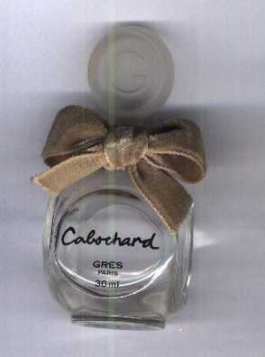 Cabochard flacon du parfum 30 ml vide hauteur 8.5 cm environ  de Grès 