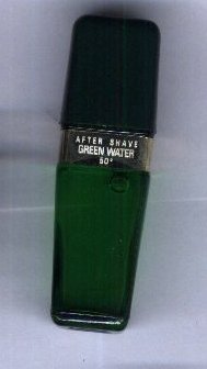 Green Water After shave vide 50 ° hauteur 7.3 cm  de Fath Jacques 