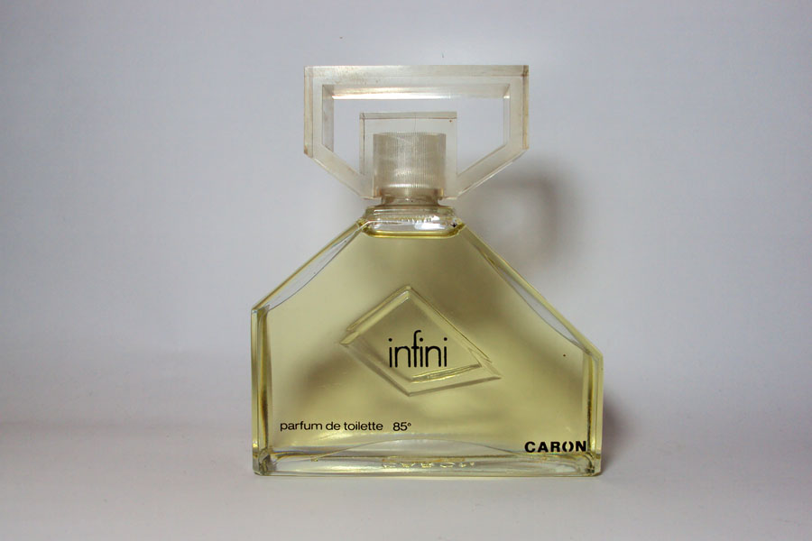 Infini Factice du parfum de toilette 85 ° hauteur 11 cm bouchon plastique de Caron 