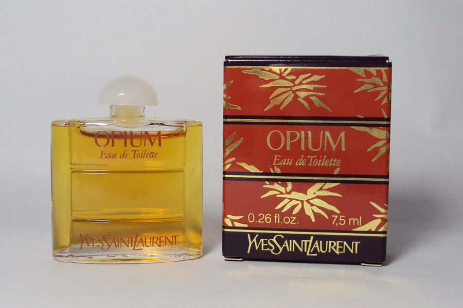 Opium eau de toilette 7.5 ml de Saint Laurent Yves 