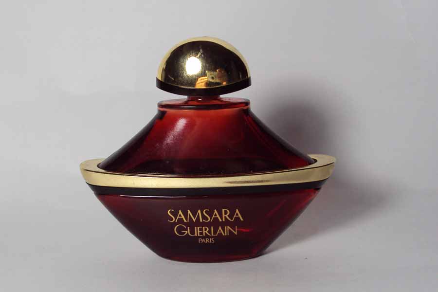 Samsara Flacon du parfum vide 15 ml  hauteur 7 cm de Guerlain 