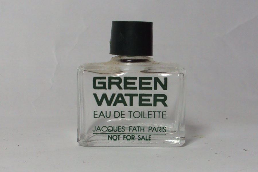 Green Water Eau de toilette  vide hauteur 3.5 cm de Fath Jacques 