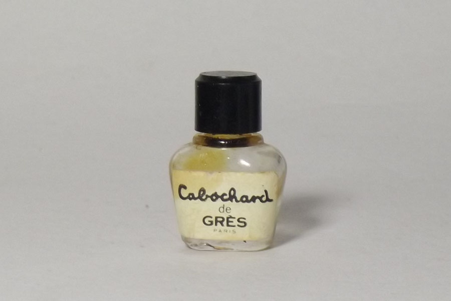 Cabochard 1 ml  vide étiquette sale  de Grès 