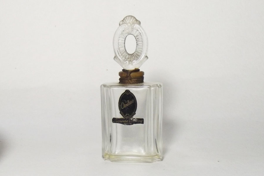 Ondine Rare flacon pour le parfum Bouchon émeri 1/2 fl oz Hauteur 8.8 cm de Thierry Suzanne  