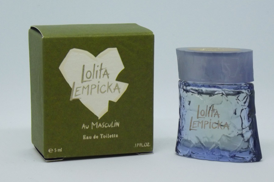 Au masculin  eau de toilette 5 ml plein de Lempicka Lolita 