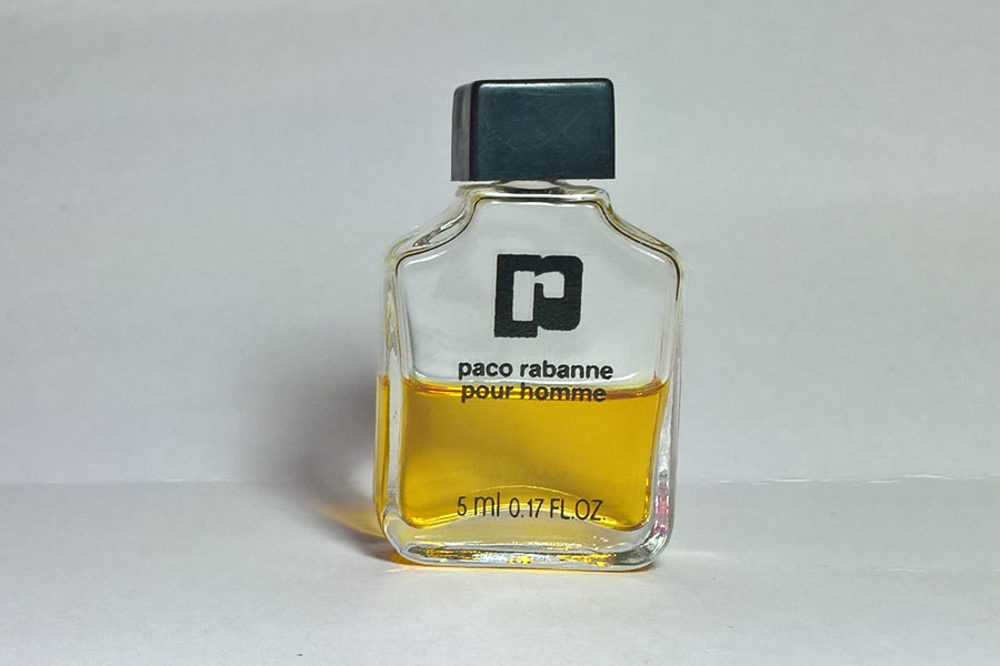 Pour Homme 5 ml 1/2 plein de Rabanne 