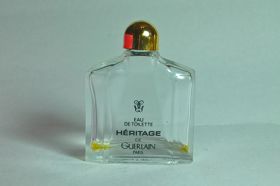 Heritage Eau de toilette hauteur 4.4 cm vide de Guerlain 