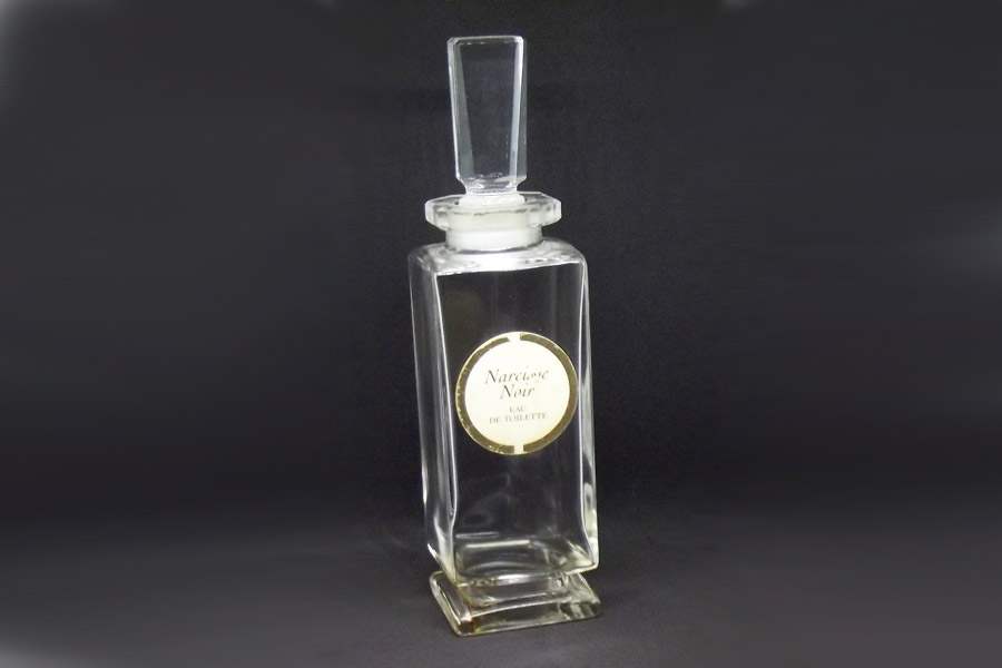 Narcisse Noir Flacon de l'eau de toilette 200 ml vide Hauteur 20 cm de Caron 