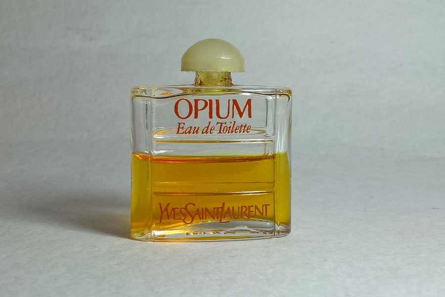 Opium Eau de toilette 7.5 ml 1/2 plein de Saint Laurent Yves 